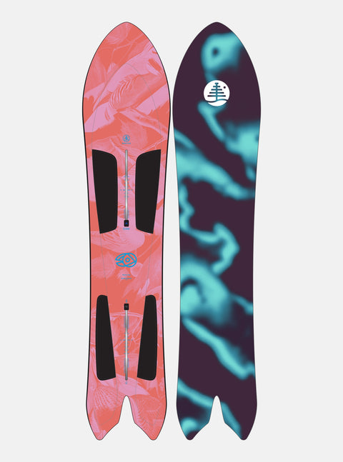 Burton Family Tree 3D Channel Surfer Flat Top Snowboard 2026