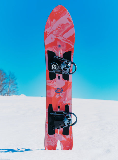 Burton Family Tree 3D Channel Surfer Flat Top Snowboard 2026
