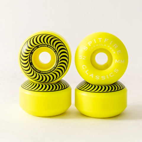 Spitfire F499 Chroma Classic Skateboard Wheels (Multiple Size Options)