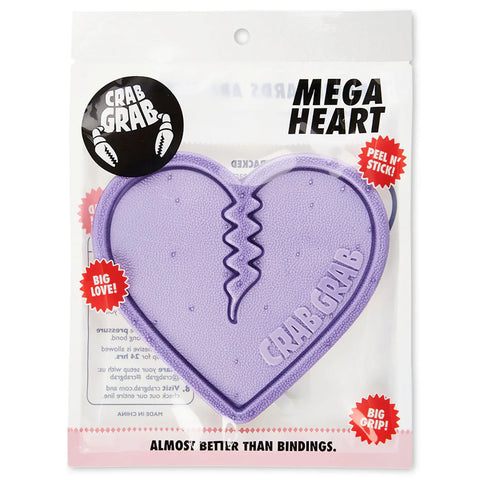 Crab Grab Mega Heart Stomp Pad (Multiple Color Options)