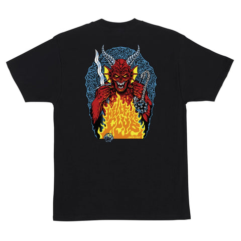 Santa Cruz x Stranger Things Hellfire Pit S/S Heavyweight T-Shirt