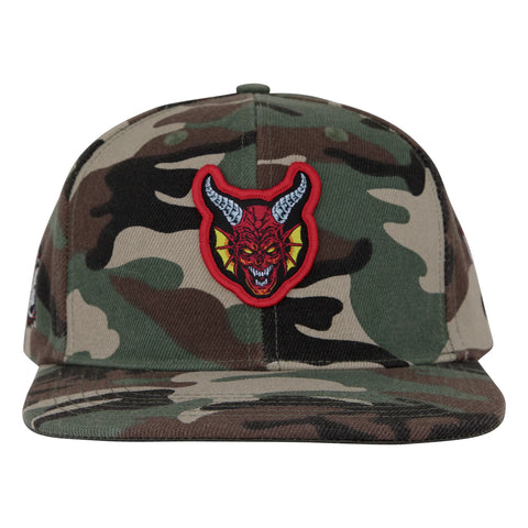 Santa Cruz x Stranger Things Hellfire Club Snapback Structured Hat (Multiple Color Options)