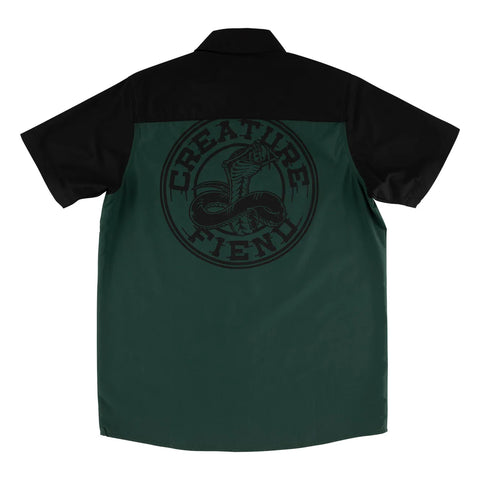 Creature Strikefast S/S Mechanic Top