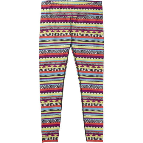 Burton Women's Midweight Base Layer Pant Mixtec XS- 2017