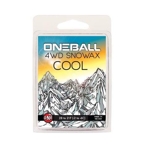 One Ball 4WD Cool Snowboard Wax 165g