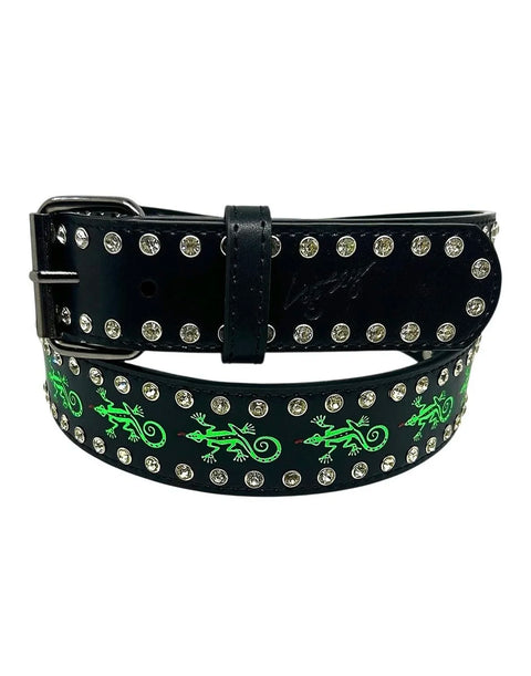Loosey Gecko Rhinestone Belt