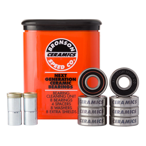 Bronson Speed Co. Ceramic Skateboard Bearings