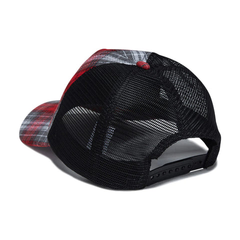 Corduroy Plaid Trucker Hat 2026