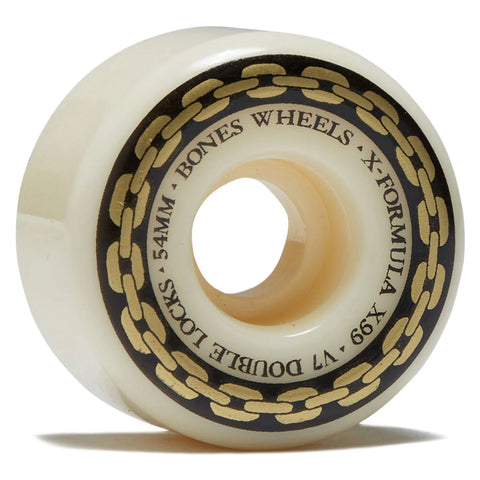 Bones X-Formula Double Locks V7 99a Skateboard Wheels (Multiple Size Options)