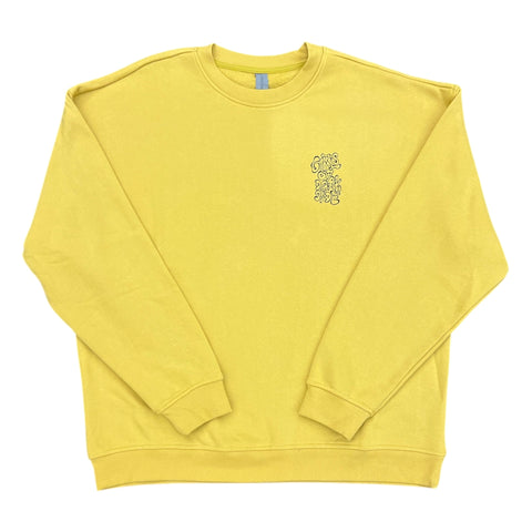 Girls of Darkside Deb Font Stride Crew Sweatshirt