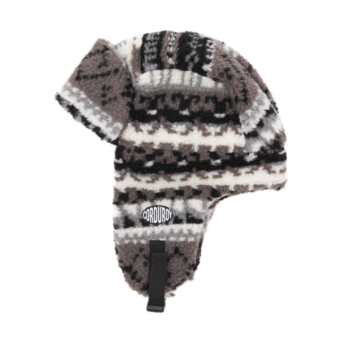 Corduroy Fleece Trapper Hat 2026