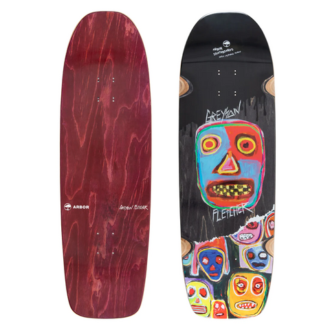 Arbor Greyson Portal Hopper Pro Skateboard Deck