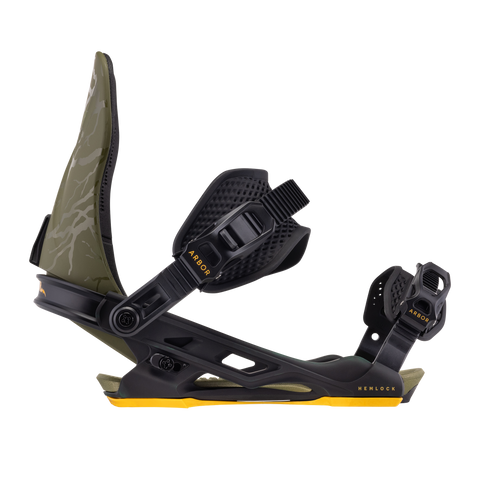 Arbor Hemlock Snowboard Bindings 2026 (Multiple Color Options)