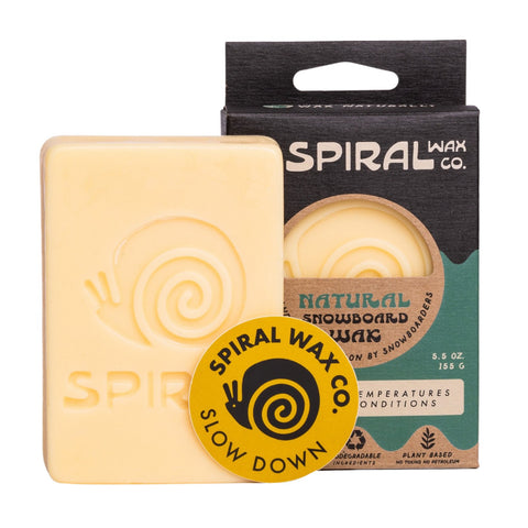 Spiral Wax Co. All Temp Natural Wax 5.5oz/155g