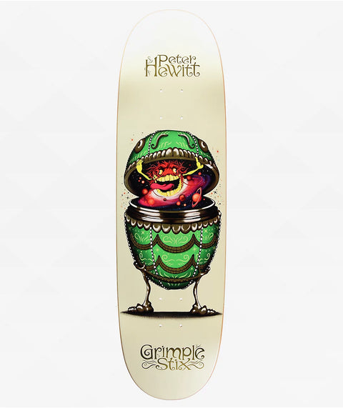Antihero Hewitt Grimple Fabrage Egg Shaped Skateboard Deck