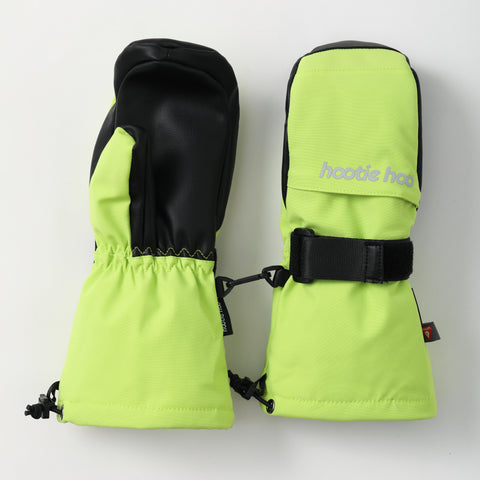 Kids Bearclaw Mittens - Lime