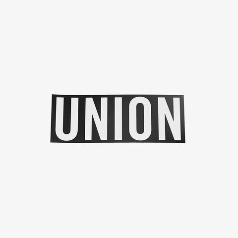 Union Box Logo Sticker 8 Inch (Multiple Color Options)