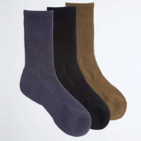 Coal The Everyday Crew Socks Three Pack (Multiple Color Options)