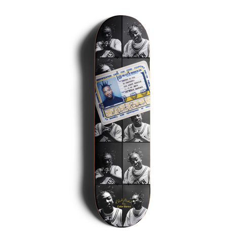 Color Bars x ODB ID Card Skateboard Deck
