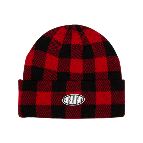 Corduroy Fuzz Beanie (Multiple Color Options)