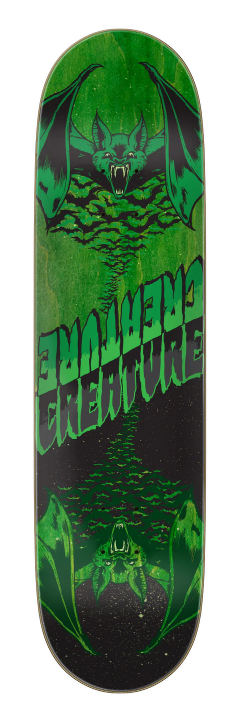 Creature Fiend Twin Bat Birch Skateboard Deck