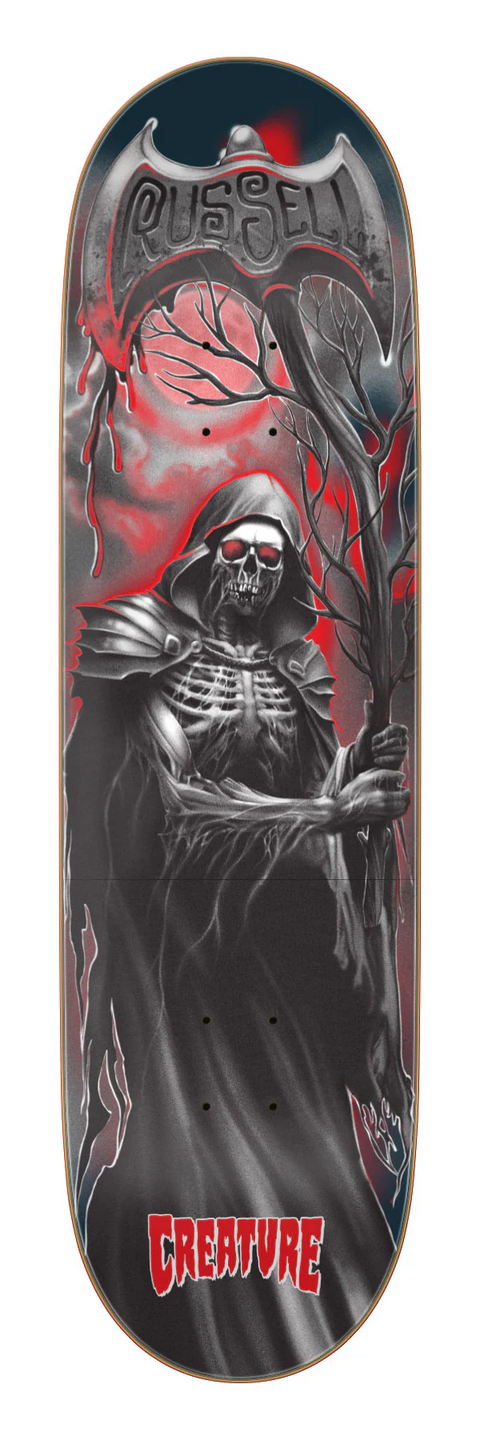 Creature Russell Metal XX Pro Skateboard Deck