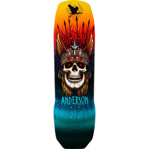 Powell Peralta Pro Andy Anderson Heron Skull Flight Skateboard Deck