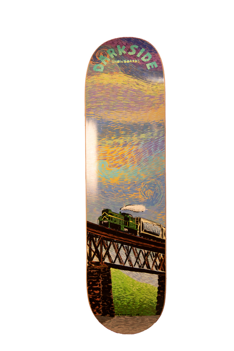 Darkside Ludlow Trestle Skateboard Deck (Multiple Size Options)