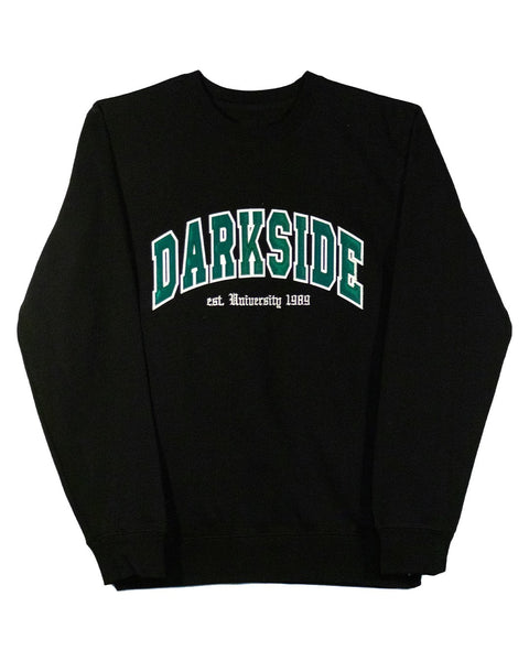 Darkside University Applique Crew Neck Sweatshirt