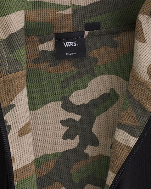 Vans Men's Dover Thermal Lined Full Zip Hoodie