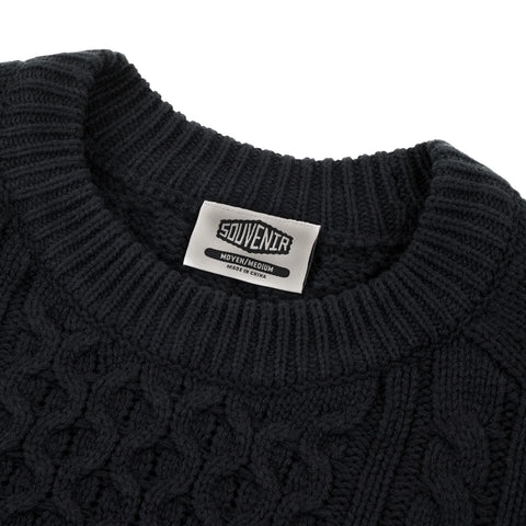 Souvenir Engineered Cable Knit Sweater 2026