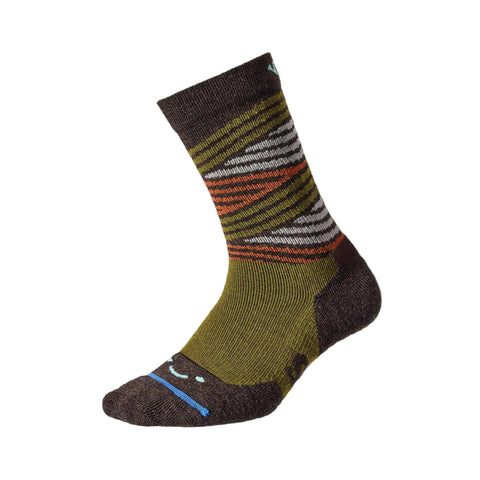 FITS The Hiker Go With The Flow Light Cushion Crew Sock (Multiple Color Options)