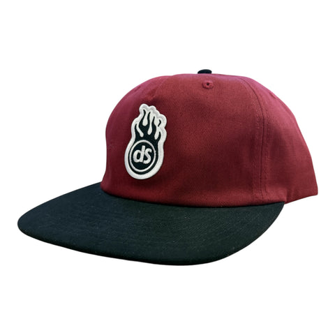 Darkside OG Flame Unstructured Snapback Hat (Multiple Color Options)