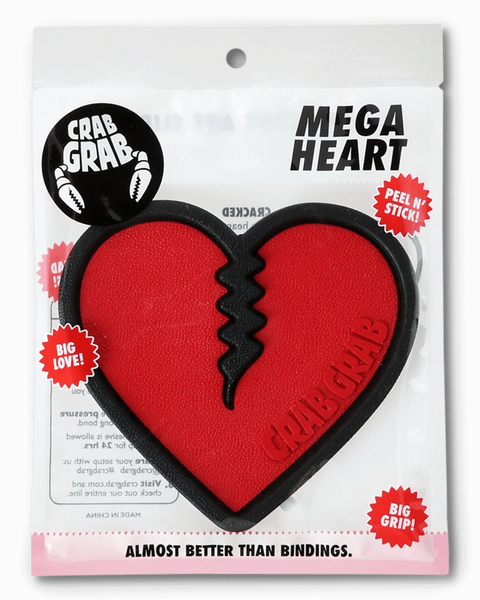 Crab Grab Mega Heart Stomp Pad (Multiple Color Options)