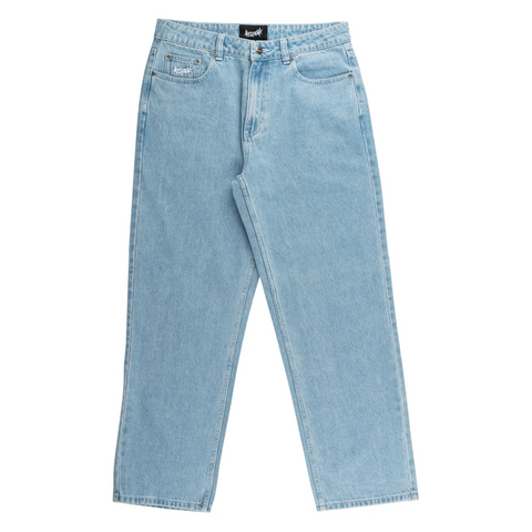 Welcome Immortal Loose Straight Denim Pants (Multiple Color Options)