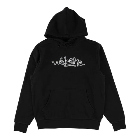 Welcome Gleam 3D Chrome Applique Hoodie