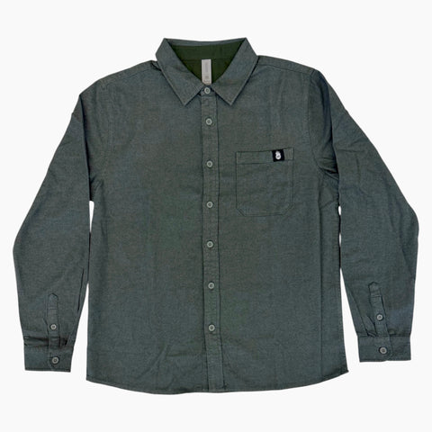 Darkside Routine Faldo Button Up Long Sleeve Shirt
