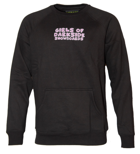 Girls of Darkside Stitch Pocket Crew Sweatshirt