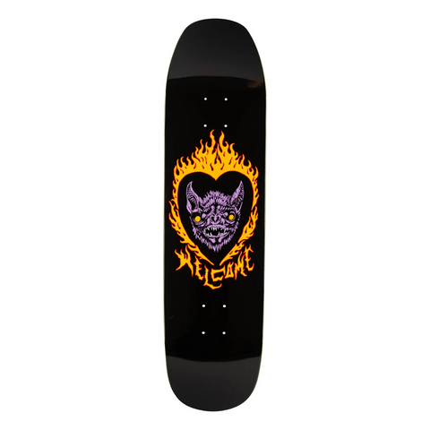 Welcome Blood Sucker On Son of Moon Skateboard Deck