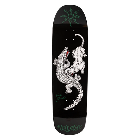 Welcome Swamp Fight on Panther Skateboard Deck
