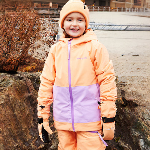 Kids Bearclaw Mittens - Apricot