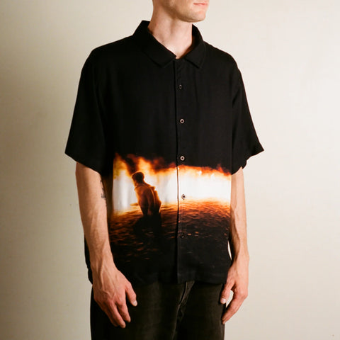 Welcome x Harry Potter Burrow Burn Rayon Shirt