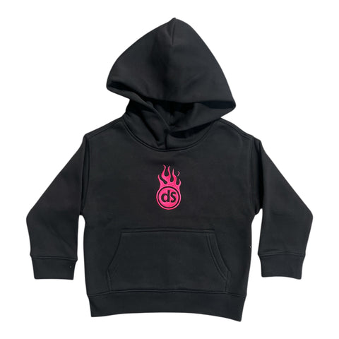 Darkside Youth OG Flame Embroidered Hoodie (Multiple Color Options)