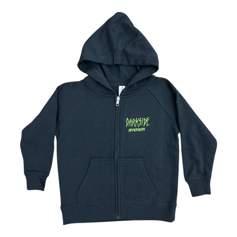 Darkside Kids' Angry Moon Full Zip Hoodie
