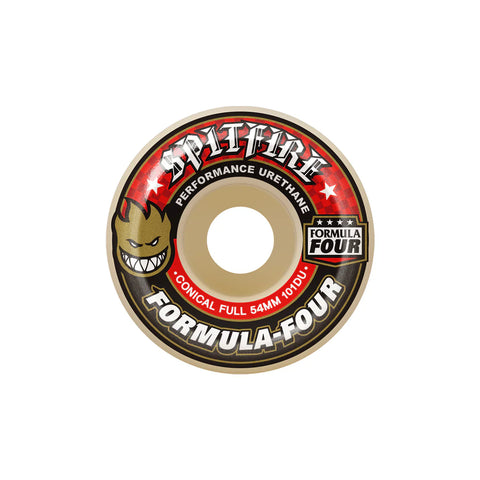 Spitfire F4 101D Conical Full Skateboard Wheels (Multiple Size Options)