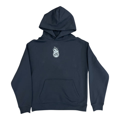 Darkside OG Flame Embroidered Contrast Hoodie (Multiple Color Options)