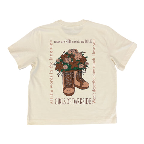 Girls of Darkside Laced in Bloom Short Sleeve Tee