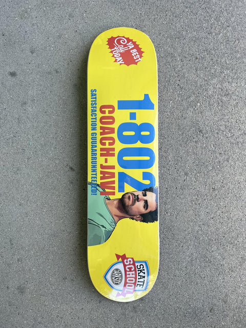 Darkside Coach Javi Pro Skateboard Deck (Multiple Size Options)