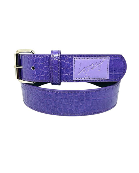 Loosey Croc Skin Belt (Multiple Color Options)