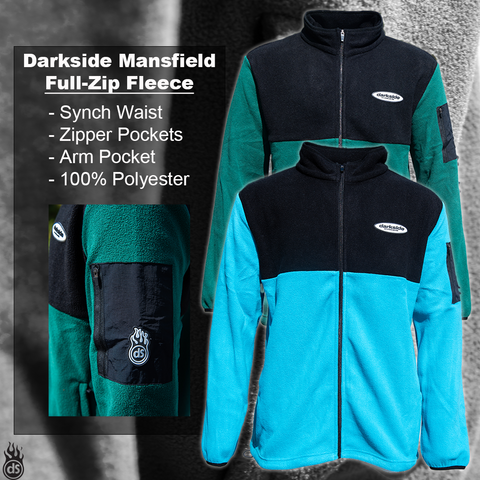 Darkside Mansfield Full-Zip Fleece (Multiple Color Options)